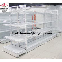 Supermarket 4 Layers Double Side Wire Display Shelf